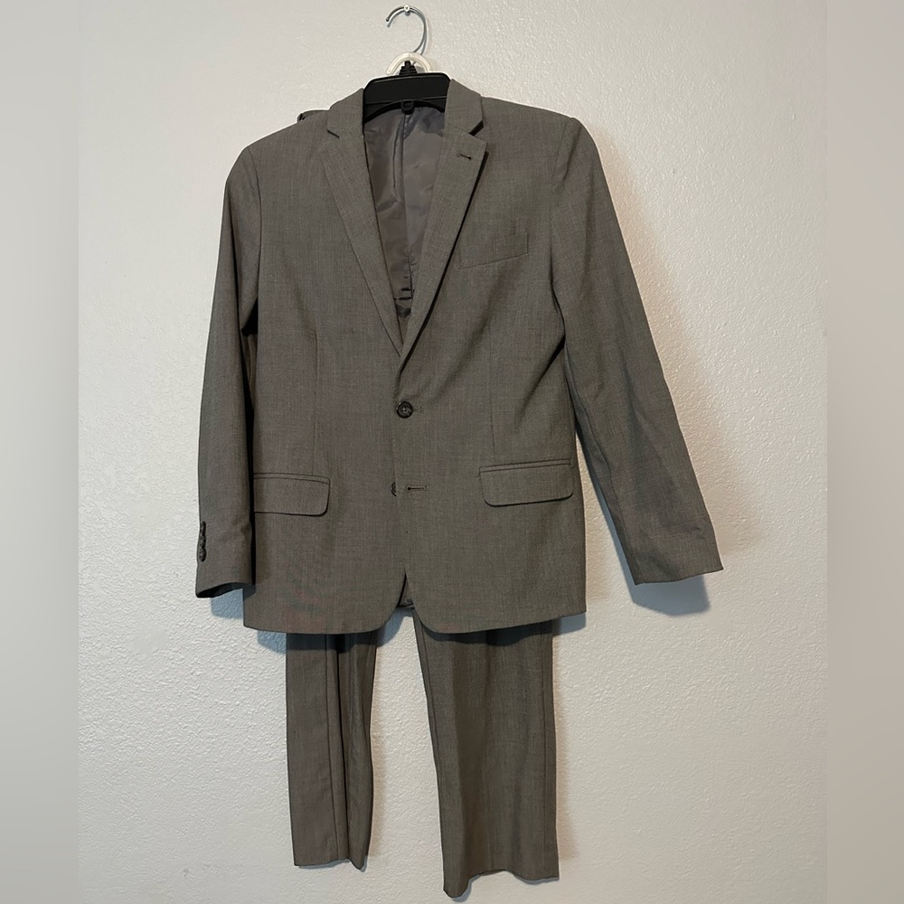 Boys gray suit